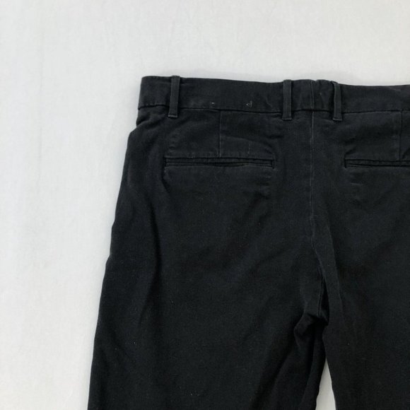 Gap Pants Women's 8A Black Two Way Stretch Straight Leg Pants Size 8A (32x26) - Picture 13 of 14